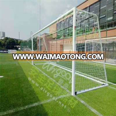 New products 11v11 aluminum soccer goals for training indoor soccer goal